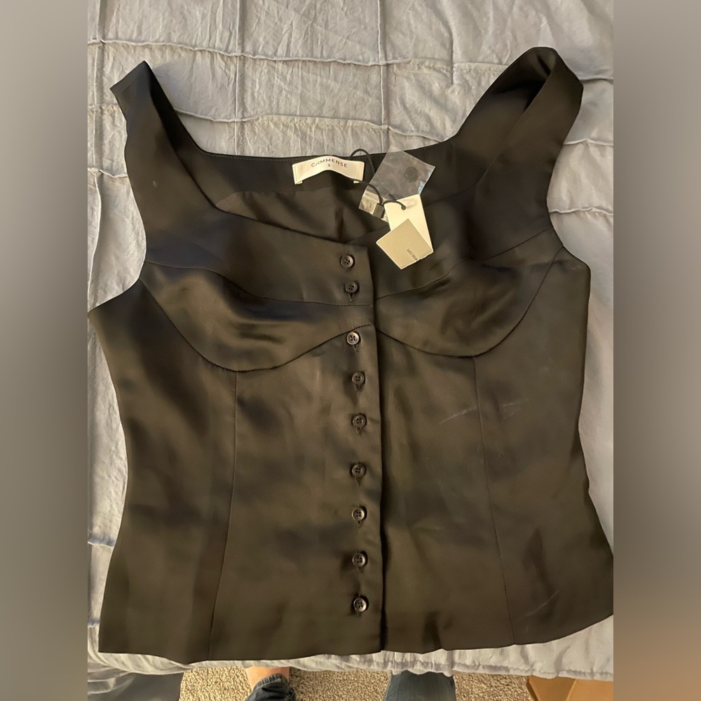 Commense Black Women's Top